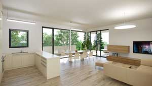 Rendering Petersbergen