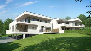 Rendering Petersbergen