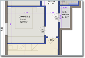 Plan Wohnung 3