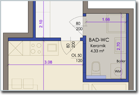 Plan Wohnung 5