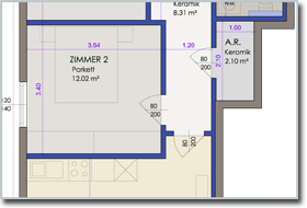 Plan Wohnung 6